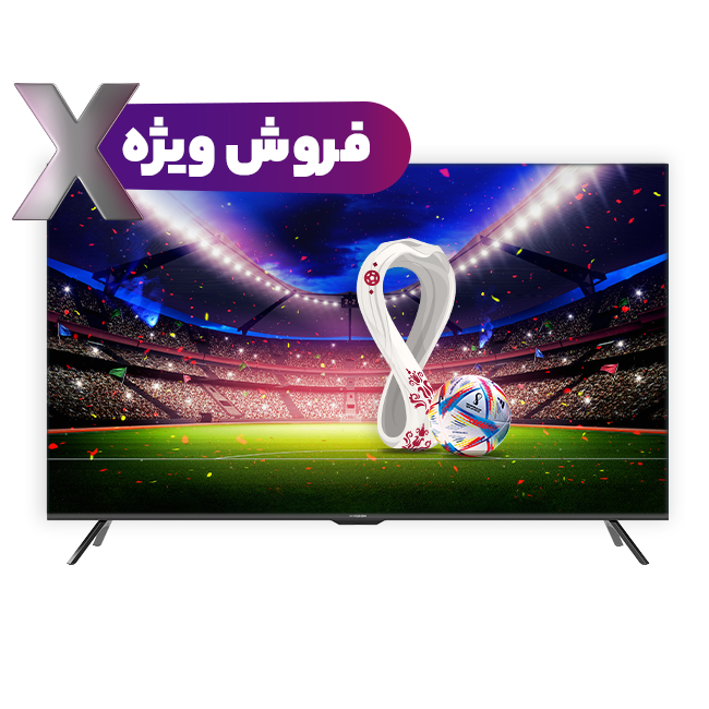 تلویزیون UHD 4K هوشمند ایکس ویژن سری 7 مدل XCU715 سایز55