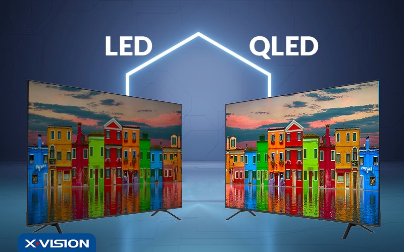 مقایسه تلویزیون QLED و LED 