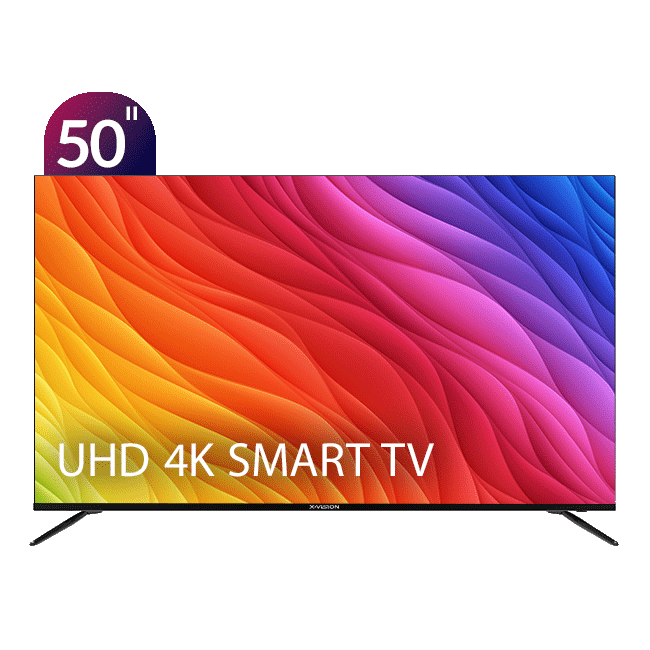 تلویزیون UHD 4K هوشمند ایکس ویژن سری 7 مدل XCU795 سایز 50 اینچ