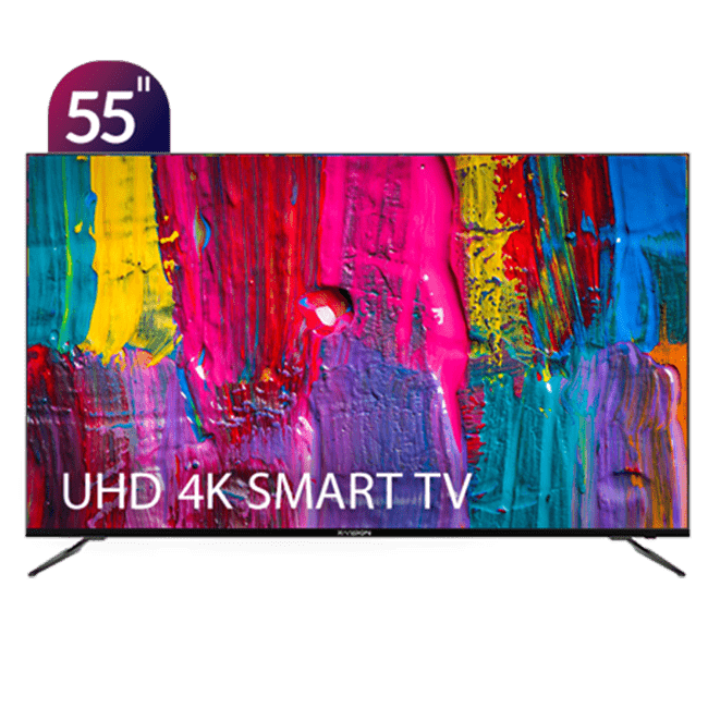 تلویزیون UHD 4K هوشمند ایکس ویژن سری 7 مدل XCU785 سایز 55 اینچ