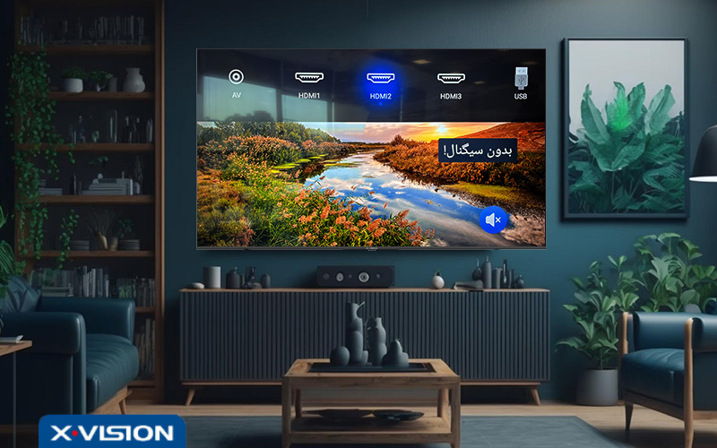 اتصال HDMI در تلویزیون های ایکس ویژن