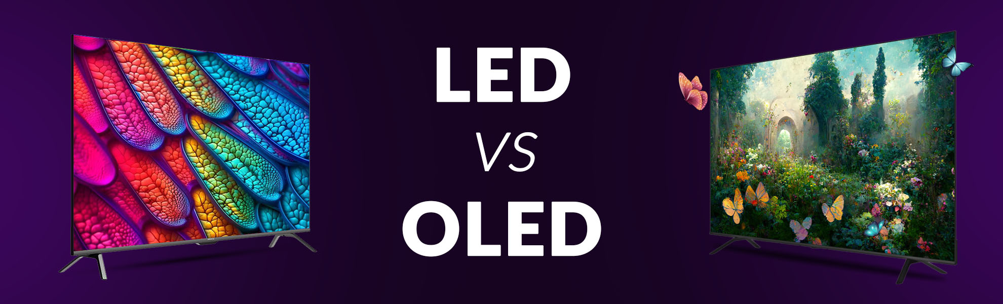 تفاوت تلویزیون LED با OLED چیست؟ انتخاب کدام بهتر است؟